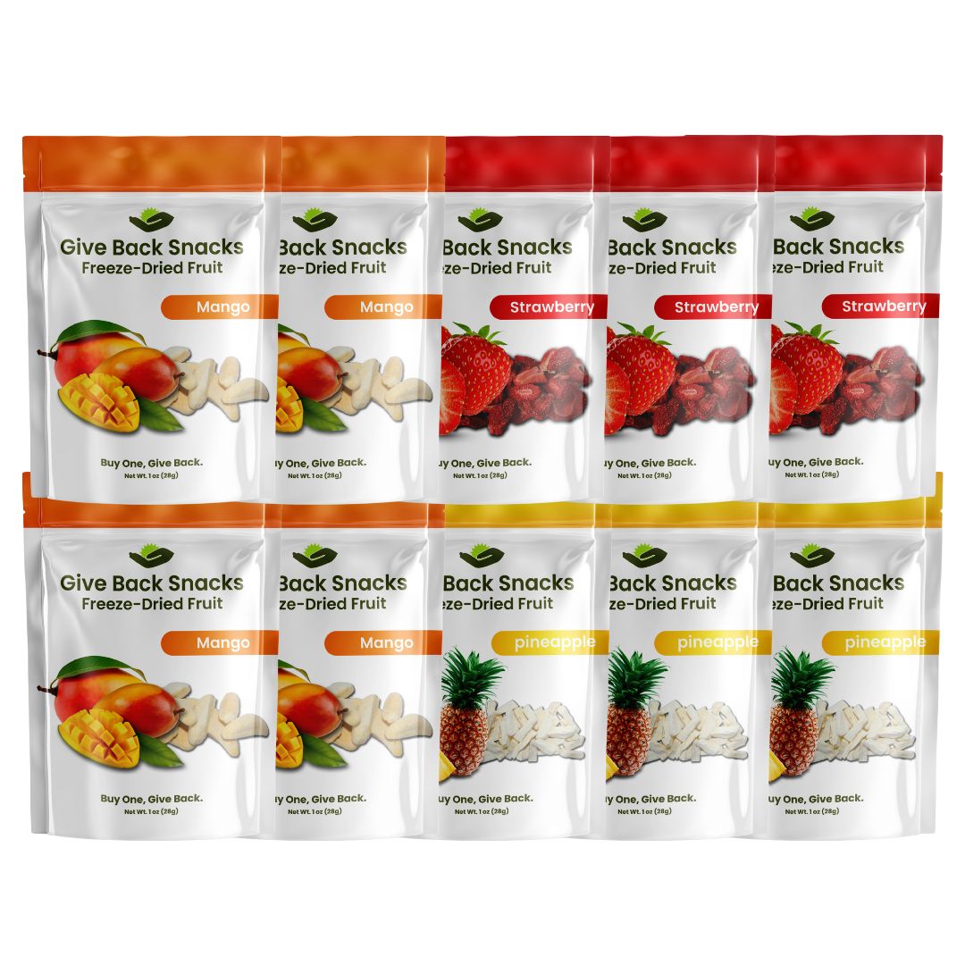 10-Pack Value Bundle – Freeze Dried Fruit