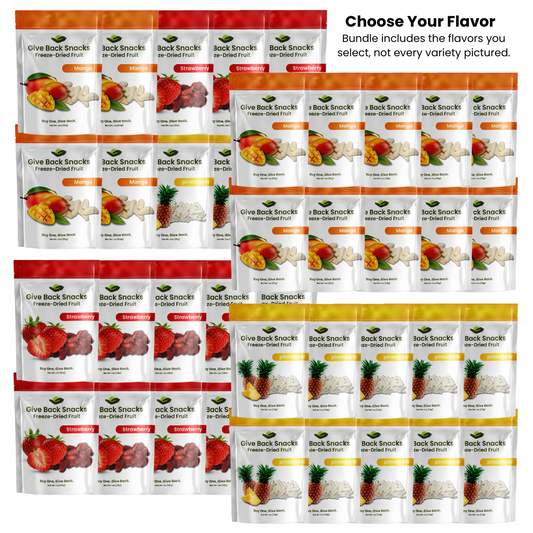 10-Pack Value Bundle – Freeze Dried Fruit