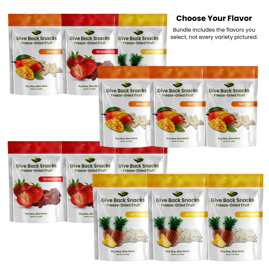 3-Pack Sampler Bundle – Freeze Dried Fruit
