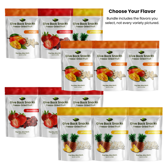 3-Pack Sampler Bundle – Freeze Dried Fruit