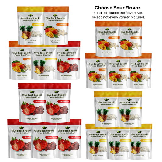 5-Pack Everyday Bundle - Freeze Dried Fruit